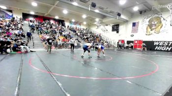 175 lbs Champ. Round 1 - Javier De La Pena, La Quinta/LQ vs Alfredo Martinez, Rialto