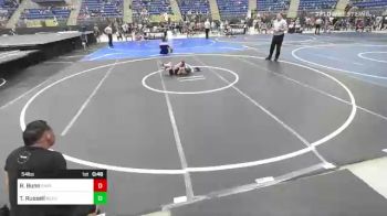 54 lbs Quarterfinal - Raiden Bunn, Empire WC vs Tate Russell, ReZults Wrestling