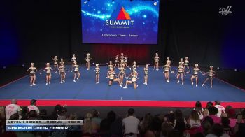 Champion Cheer - Ember [2026 L1 Senior - Medium Semis] 2026 The Summit