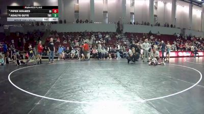 72-74 lbs 1st Place Match - Piper Holmes, 84 Athletes vs Adalyn Guye, Tabb Wrestling Club