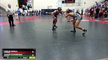 144 lbs Semifinal - Damian Elizarraras, Century vs Carlos Zavala, Hillsboro