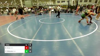 134 lbs Quarterfinal - Brayden Evis, Centurion vs Piero DiNicola, Empire Wrestling Academy Gold