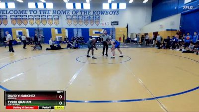 157 Gold Round 1 - Tyree Graham, South Dade vs David Yi Sanchez, Osceola