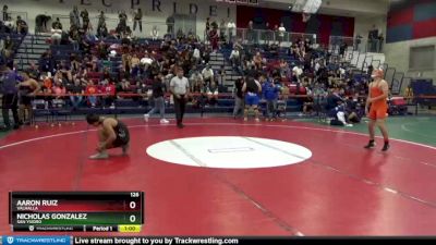 126 lbs Cons. Round 2 - Nicholas Gonzalez, San Ysidro vs Aaron Ruiz, Valhalla