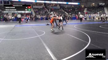 95 lbs 1st Place Match - Sidda Evans, Ogden`s Outlaws vs Meah Russom, Phillipsburg Wrestling Club