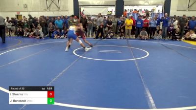 108 lbs Round Of 32 - Ian Stearns, Titusville vs John Banaszak, Canon-McMillan