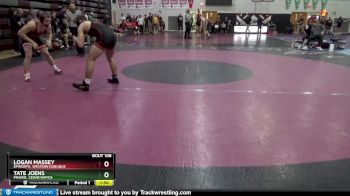 182 lbs Quarterfinal - Logan Massey, Epworth, Western Dubuque vs Tate Joens, Prairie, Cedar Rapids