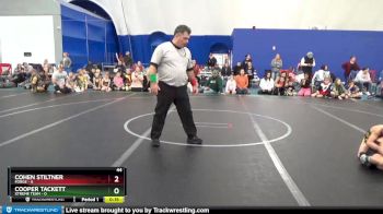 44 lbs Round 2 (6 Team) - Cohen Stiltner, Forge vs Cooper Tackett, Xtreme Team