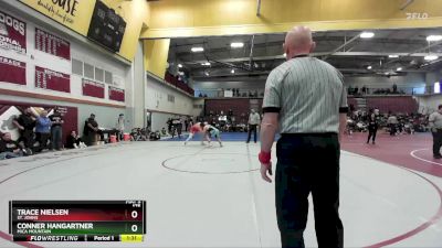 175 lbs Semifinal - Trace Nielsen, St. Johns vs Conner Hangartner, Mica Mountain