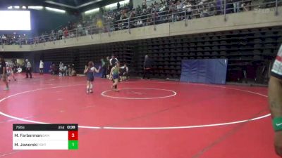 75 lbs Quarterfinal - Madison Farberman, Bainbridge vs Maya Jaworski, Forty Fort