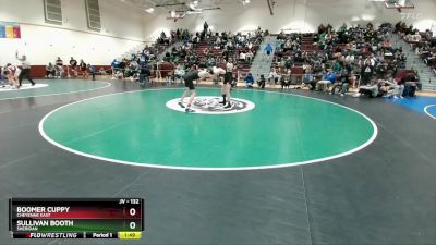 132 lbs Cons. Round 4 - Sullivan Booth, Sheridan vs Boomer Cuppy, Cheyenne East