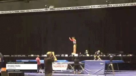 Emalea Hicks - Individual Trampoline, Legacy Elite - 2021 USA Gymnastics Championships