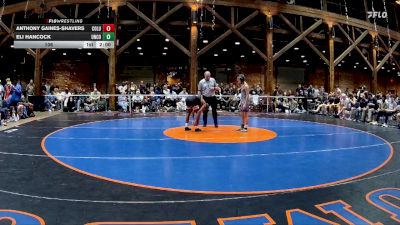 106 lbs 4th Wrestleback (16 Team) - Eli Hancock, Union County vs Anthony Gaines-Shavers, Columbus