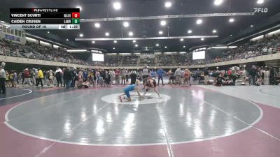95 lbs Round Of 16 - Vincent Scurti, Washington Township vs Caiden Crusen, Lawrence Township