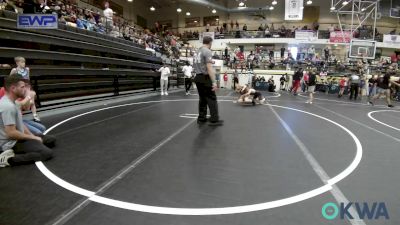 80 lbs Rr Rnd 1 - Blacyn Sellers, Elgin Wrestling vs Eli Metcalf, Choctaw Ironman Youth Wrestling