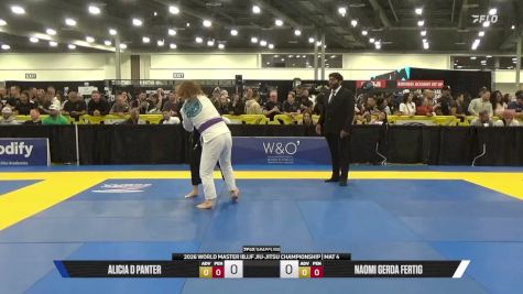 Alicia D Panter vs Naomi Gerda Fertig 2026 World Master IBJJF Jiu-Jitsu Championship