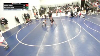 64-71 lbs Round 2 - Zachary Mele, Lone Peak Elite Wrestling vs Jacob Perez, Team Prestige Wrestling