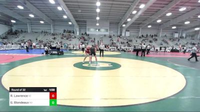 182 lbs Round Of 32 - Reese Lawrence, SC vs Gavin Blondeaux, NV