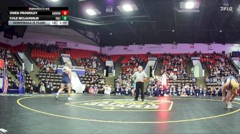 175 lbs Semifinals (8 Team) - Owen Prowdley, Lakewood HS vs Cole McLaughlin, Yale HS