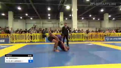 MATEO CARDONA vs DANIEL CLAY LARMAN 2022 American National IBJJF Jiu-Jitsu Championship