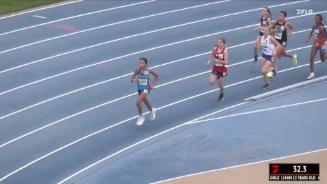 Youth Girls' 1500m, Finals 1 - Age 13