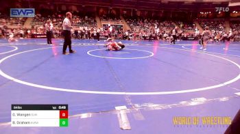 84 lbs Consi Of 32 #2 - Gage Wangen, Summit Wrestling Academy vs Bennett Graham, Steel Valley Renegades