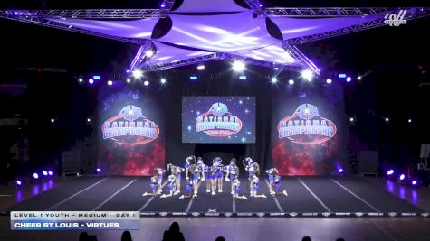 Cheer St. Louis - Virtues [2025 L1 Youth - Medium Day 1] 2025 America's Best Grand Nationals