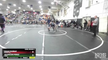 157 lbs Cons. Round 2 - Isaiah Murray, Quartz Hill vs Ascencion Perez, Chino