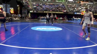 157 lbs Champ. Round 1 - Braden Kmak, Ursinus vs Trent Mahoney, Albright