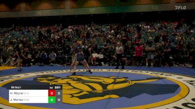 141 lbs Rr Rnd 1 - Hunter Meyrer, St Ambrose vs Jaxon Morlan, Eastern Oregon University