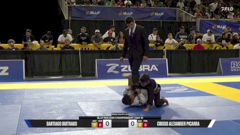 Santiago Buitrago vs Crixus Alexander Picarra 2026 Pan Kids Jiu-Jitsu IBJJF Championship