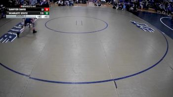 55-58 lbs Round 3 - Scarlett Stutz, Butler vs Sawyer Davis, Legacy WC