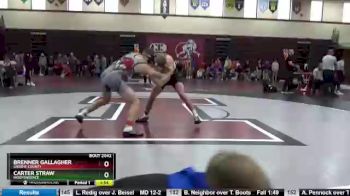 138 lbs Quarterfinal - Brenner Gallagher, Greene County vs Carter Straw, Independence