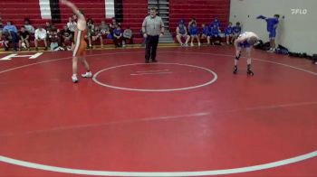 126 lbs Round 2 (4 Team) - Dylan Adams, Arab vs Mason Bollinger, Grissom Hs