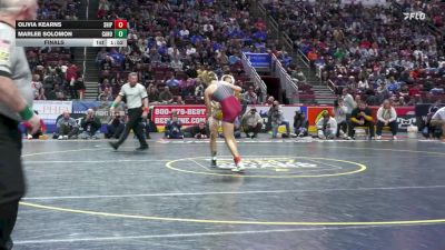 118 lbs Final - Olivia Kearns, Shippensburg-G vs Marlee Solomon, Canon-McMillan-G