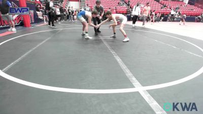 98 lbs Consolation - Maddex Ewy, Cowboy Wrestling Club vs Walker Vieyra, Kansas Young Guns