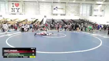 120 lbs Champ. Round 1 - Scott Warner, Baldwinsville Wrestling vs Liam Harrington, Long Beach Gladiators Wrestling