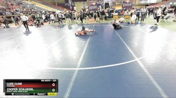 120 lbs 7th Place Match - Cooper Schlaegel, Beast Mode Wrestling vs Luke Cline, Missouri