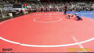 52 lbs Consi Of 8 #2 - Brooks Wood, Husky Wrestling Club vs Colby Meyer, Sebolt Wrestling Academy