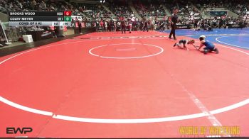52 lbs Consi Of 8 #2 - Brooks Wood, Husky Wrestling Club vs Colby Meyer, Sebolt Wrestling Academy