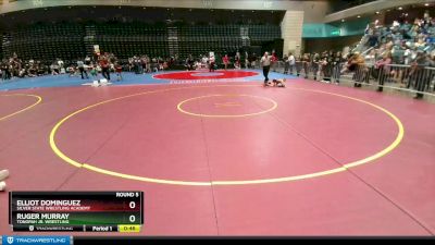 49-52 lbs Round 5 - Ruger Murray, Tonopah Jr. Wrestling vs Elliot Dominguez, Silver State Wrestling Academy