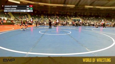 105 lbs Consi Of 8 #1 - Charlie Turner, Cowboy Wrestling Club vs Lynkin Carter, Threestyle