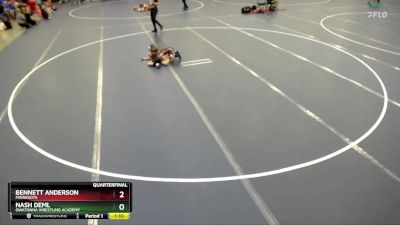 Quarterfinal - Nash Deml, Owatonna Wrestling Academy vs Bennett Anderson, Minnesota