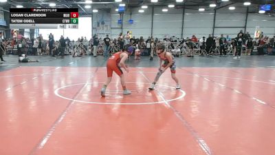 76 lbs Round 2 (10:30am Friday) - Tatem Odell, CTWHALE vs Logan Clarendon, Mile High