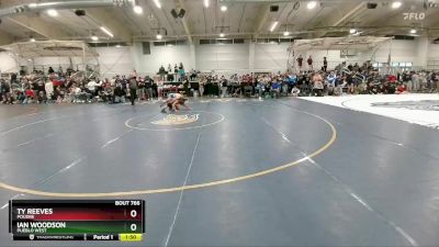 132 lbs Champ. Round 3 - Ty Reeves, Poudre vs Ian Woodson, Pueblo West