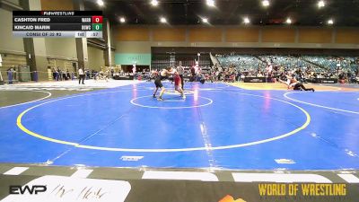 108 lbs Consi Of 32 #2 - Cashton Fred, Warriors Of Christ vs Kincaid Marin, Diablo Grande Wrestling Club