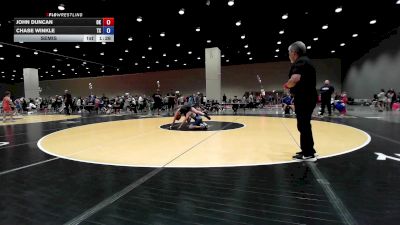 98 lbs Semis - John Duncan, OK vs Chase Winkle, TX