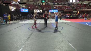 73 lbs 3rd Place Match - Maybelle Larson, Big Game Wrestling Club MT vs Ayla Enloe, Fairfield Wrestling Club
