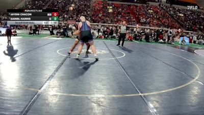 5A 215 lbs Quarterfinal - Daniel Harris, Century vs Jaydin Chacon, Minico