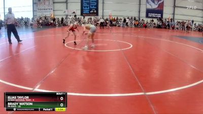 92 lbs Rd# 1 9:00am Friday - Brady Watson, PA Gold vs Elias Taylor, NCWAY National Team